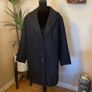 Ellos wool blend coat NWOT